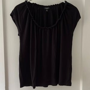 Talbots Shirred Top, M